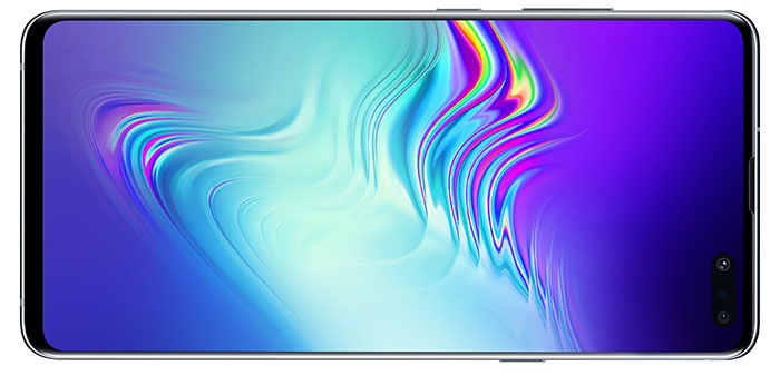 Das Samsung Galaxy S10 5G mit großem AMOLED-Display
