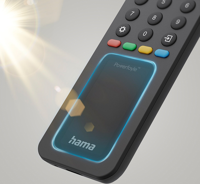 Hama TV-Fernbedienungen mit Licht laden