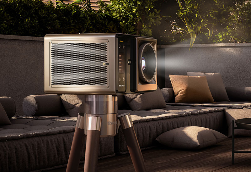 Hisense Triple-Laser-Projektor für große Bilder