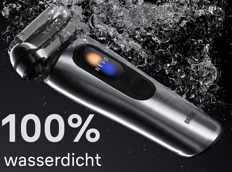Braun präsentiert Premium-Rasierapparat NEVO
