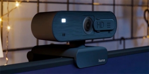 Full-HD-Webcam mit 1920 x 1080 Pixel und Stereo-Mikrofon