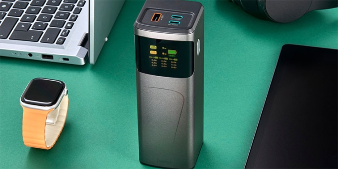 Mobile Energieversorgung auch fernab von Steckdosen f&uuml;r Notebook, Handy und Co.