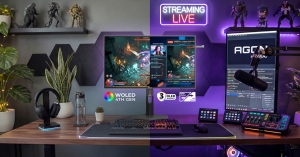 Der AGON PRO AGP277QKDC ist NVIDIA G-SYNC kompatibel und verf&uuml;gt &uuml;ber Adaptive-Sync