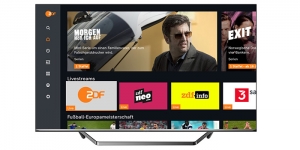 Smart TV-Plattform VIDAA von Hisense beinhaltet jetzt auch ZDFmediathek