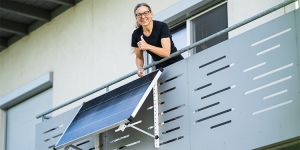 Balkonkraftwerke leisten einen Beitrag zur Energiewende