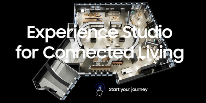 Samsung präsentiert das digitalisierte Experience Studio for Connected Living
