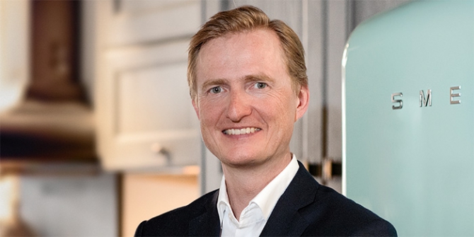 Olaf Nedorn ist Geschäftsführer bei Smeg Deutschland
