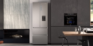 Die neuen Kühlschränke lassen sich vernetzen und mit Endgeräten wie Smartphone oder Tablet bedienen